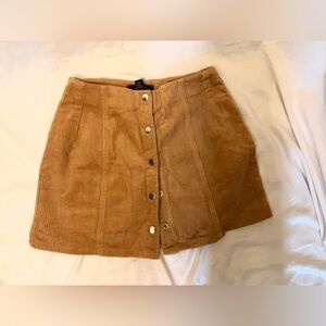 Corduroy skirt by Forever 21